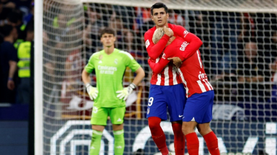 Morata brace helps Atletico end Real Madrid winning streak