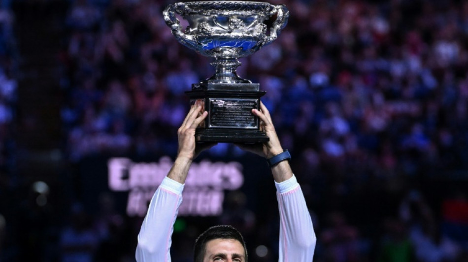Djokovic wins Australian Open to equal Nadal's Grand Slam record