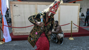 'Talking drum' looted by France in 1916 back in Ivory Coast