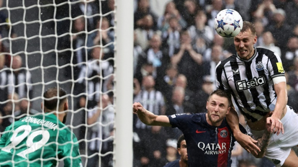 Newcastle thrash PSG on Champions League homecoming