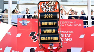 Bagnaia completes MotoGP title comeback after 'hardest race of my life'