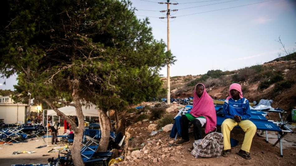 Italian island struggles as migrant surge doubles population