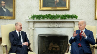 Scholz und Biden zeigen in Washington demonstrativ Geschlossenheit