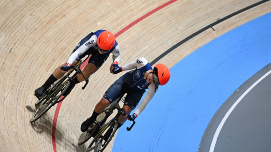 Mondiaux de cyclisme sur piste: Baug&eacute; claque la porte d'un sprint fran&ccedil;ais en crise