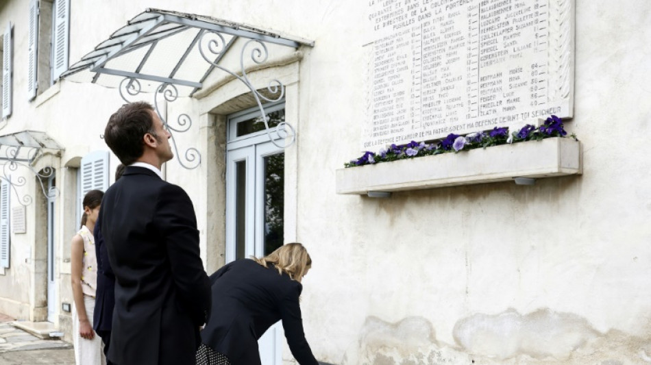 Du plateau des Gli&egrave;res &agrave; Izieu, Emmanuel Macron lance les c&eacute;l&eacute;brations du 80e anniversaire de la Lib&eacute;ration