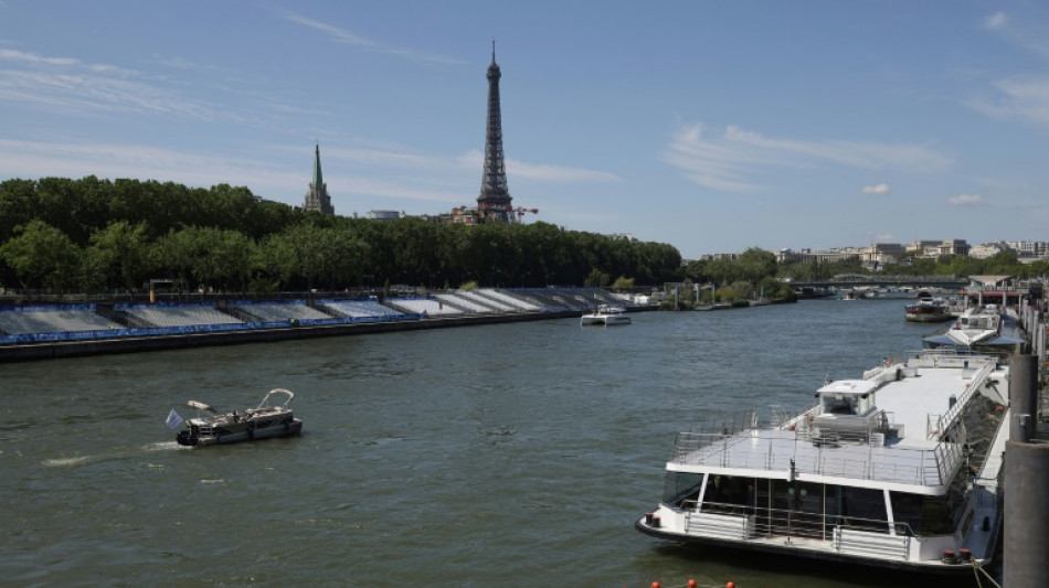JO-2024/triathlon: le second entra&icirc;nement dans la Seine annul&eacute; en raison de la pollution de l'eau