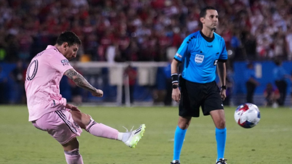 Messi double as Miami move past Dallas after shoot-out