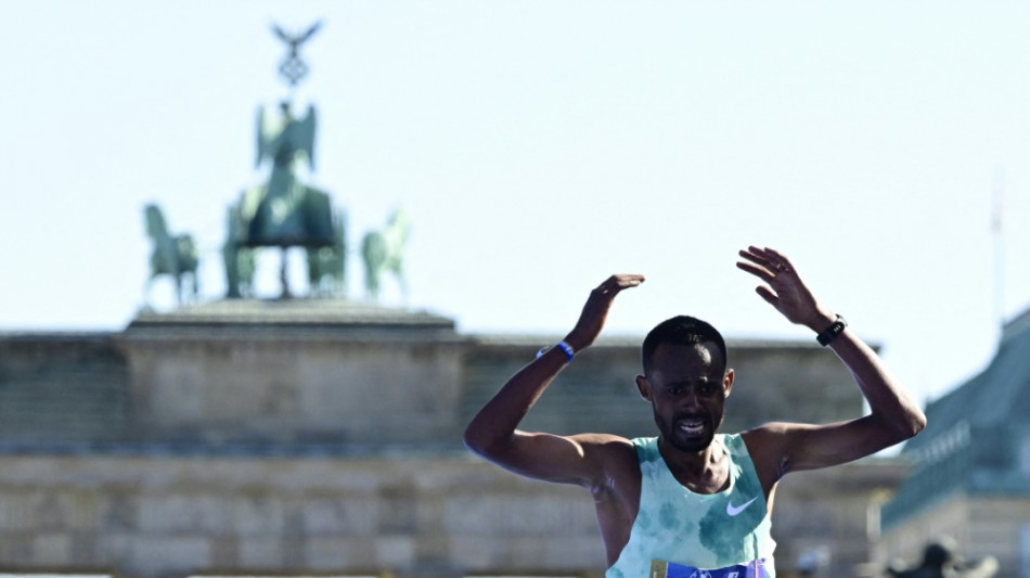 &Auml;thiopischer Doppelsieg zum Marathon-Geburtstag in Berlin