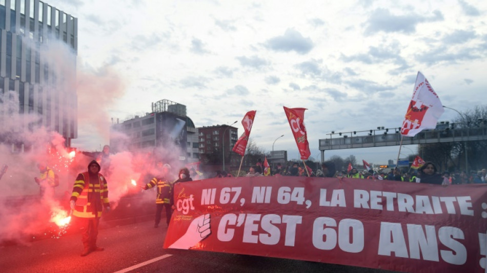 W&uuml;tende Proteste gegen Rentenreform in Frankreich 