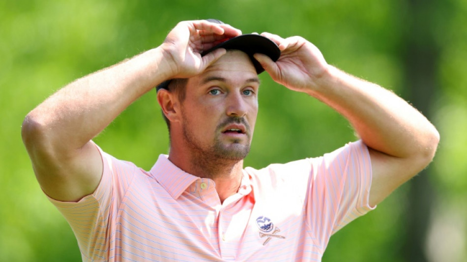 LIV Golf's DeChambeau seizes lead at PGA Championship
