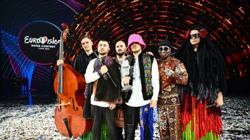 Los ucranianos, encantados con su victoria en el festival de Eurovisi&oacute;n