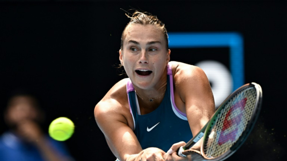 Crouching 'tiger' Sabalenka on the prowl at Australian Open