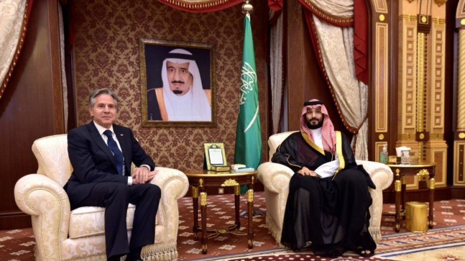 Blinken cita preocupa&ccedil;&atilde;o com direitos humanos em reuni&atilde;o com pr&iacute;ncipe saudita